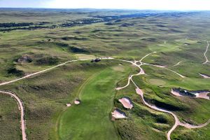 Sand Hills 9th Fairway Aerial